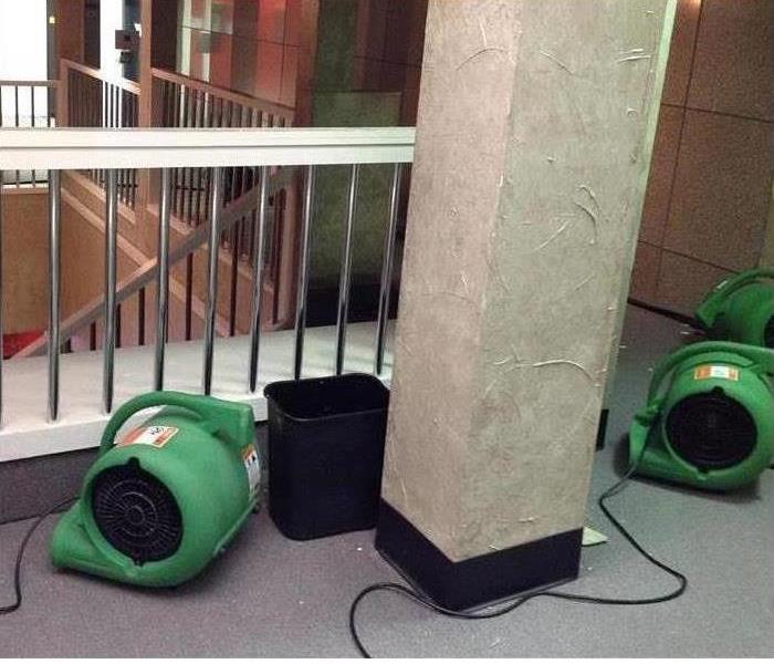 SERVPRO Fans Drying
